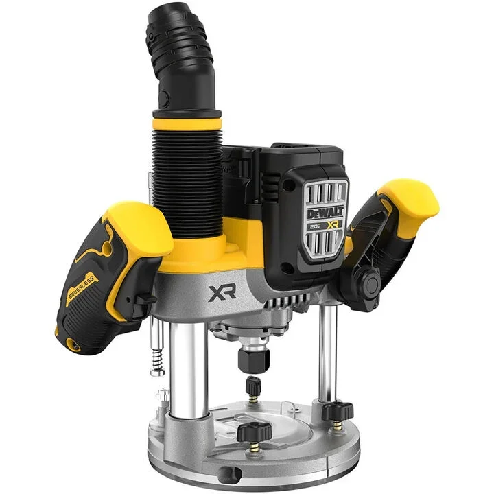 DEWALT 20V MAX XR 2 1/4 Peak HP cordless plunge router bare tool on sale at ACME Tool.