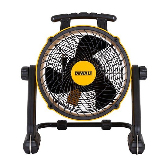 DEWALT 16 in indoor and outdoor benchtop high velocity fan with 4,000 CFM airflow, 3 speed control, and 360 degree tilt on sale at Tractor Supply for $76.99.
