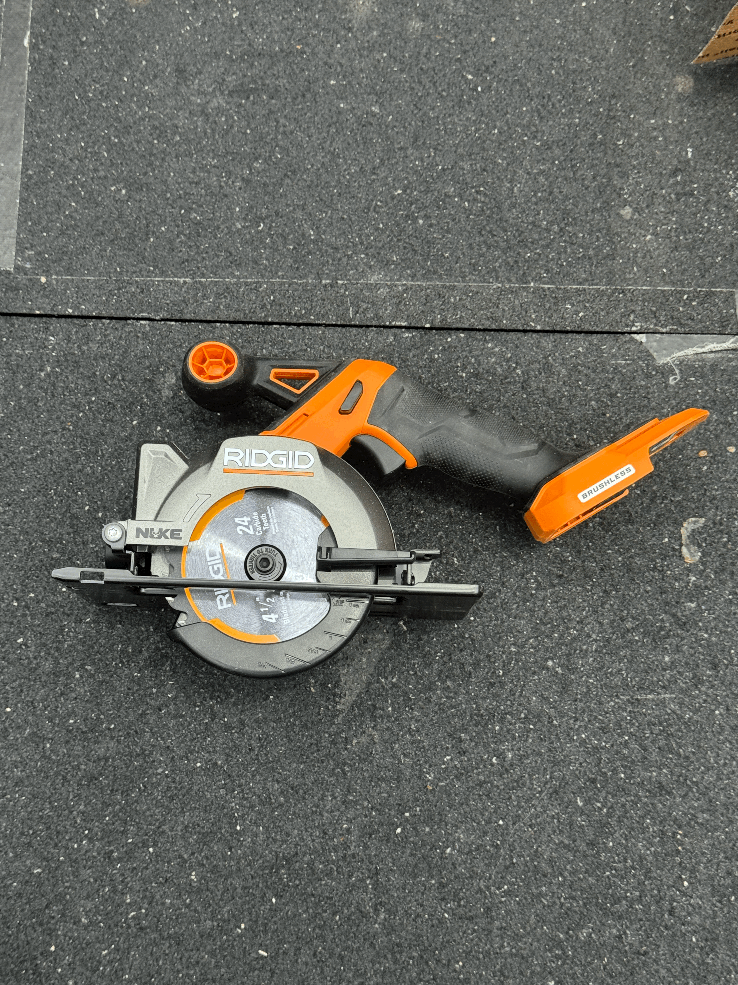 Used 18V NUKE SubCompact Brushless Cordless 4-1/2 in. Circular Saw (Tool Only)