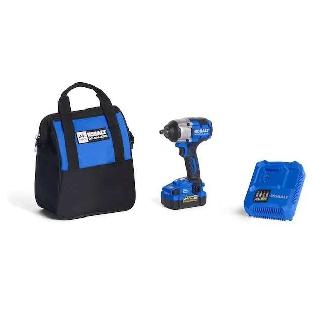 Kobalt 24 volt Variable Speed Brushless 1/4 inch Drive Cordless Impact Wrench