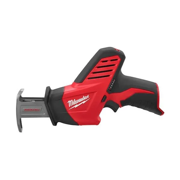 Milwaukee M12 12V Lithium Ion HACKZALL cordless one handed reciprocating saw tool only on sale for $68.26 at Home Depot.