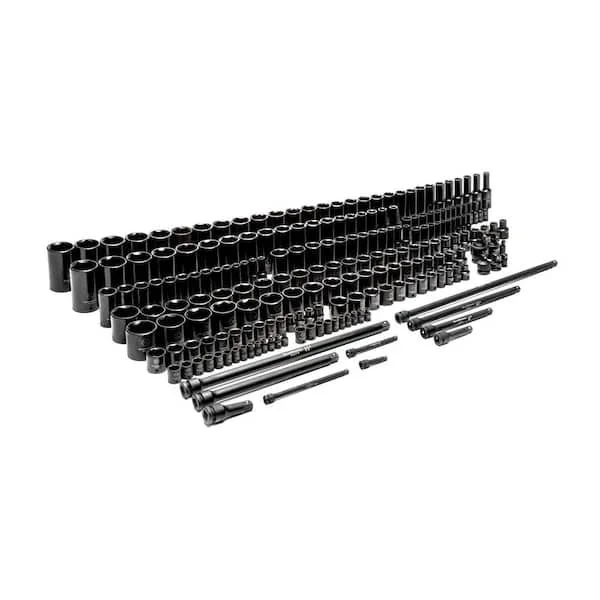 GEARWRENCH 209 piece SAE and metric master impact socket set on sale for $599 at The Home Depot