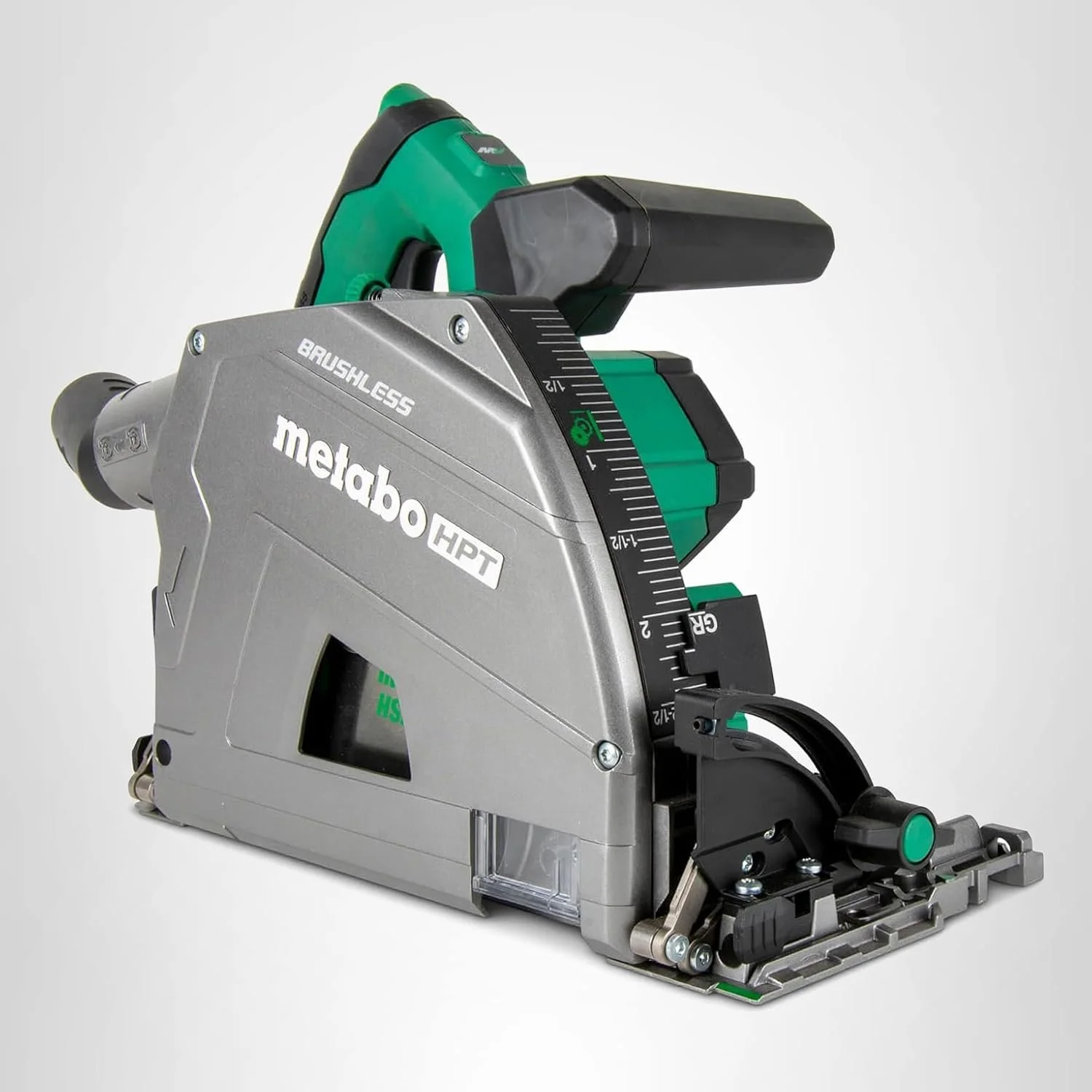 Metabo HPT 36V MultiVolt Cordless Track Saw Kit C3606DPA with 4.0Ah battery, rapid charger, and stackable case on sale at Amazon