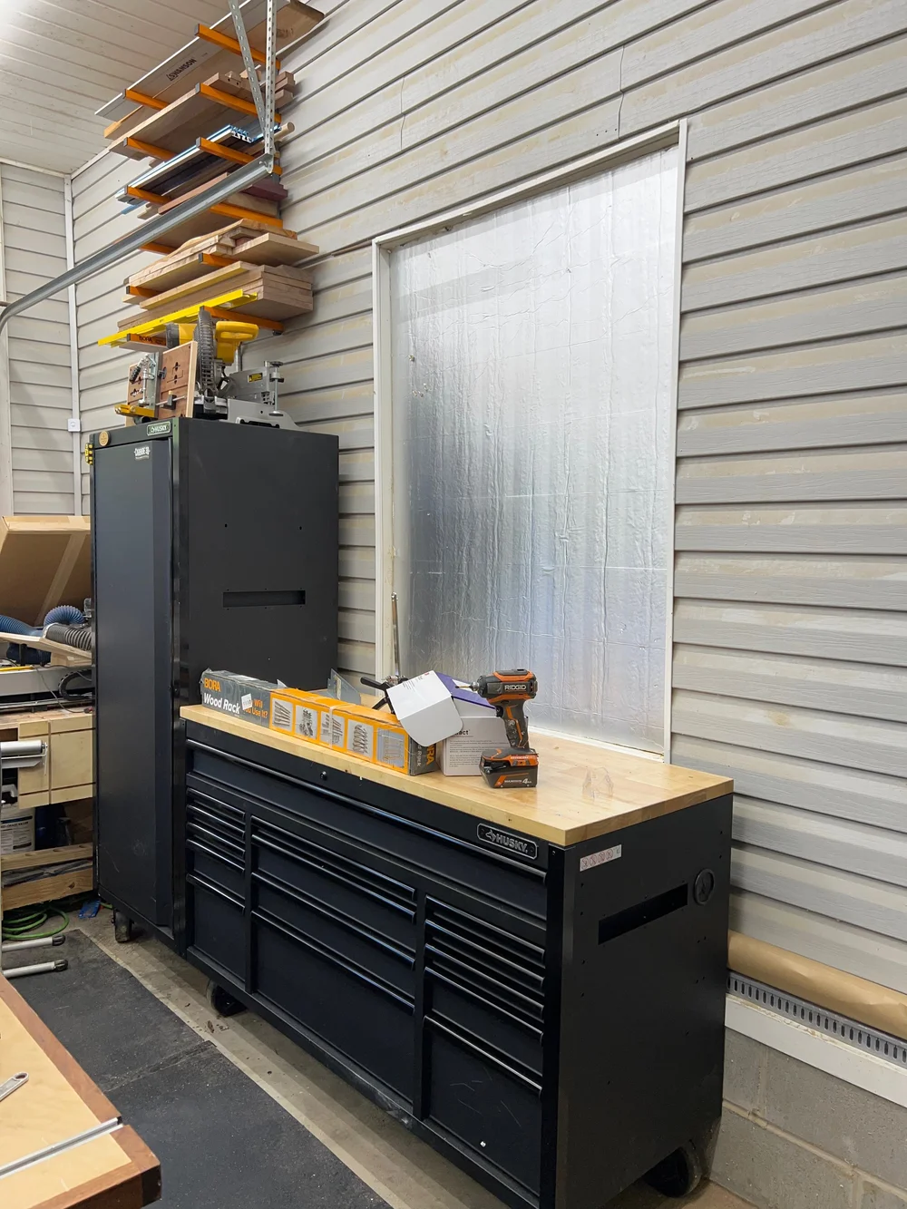 Husky Mobile Workbench and Hutch InDepth Review — 731 Woodworks