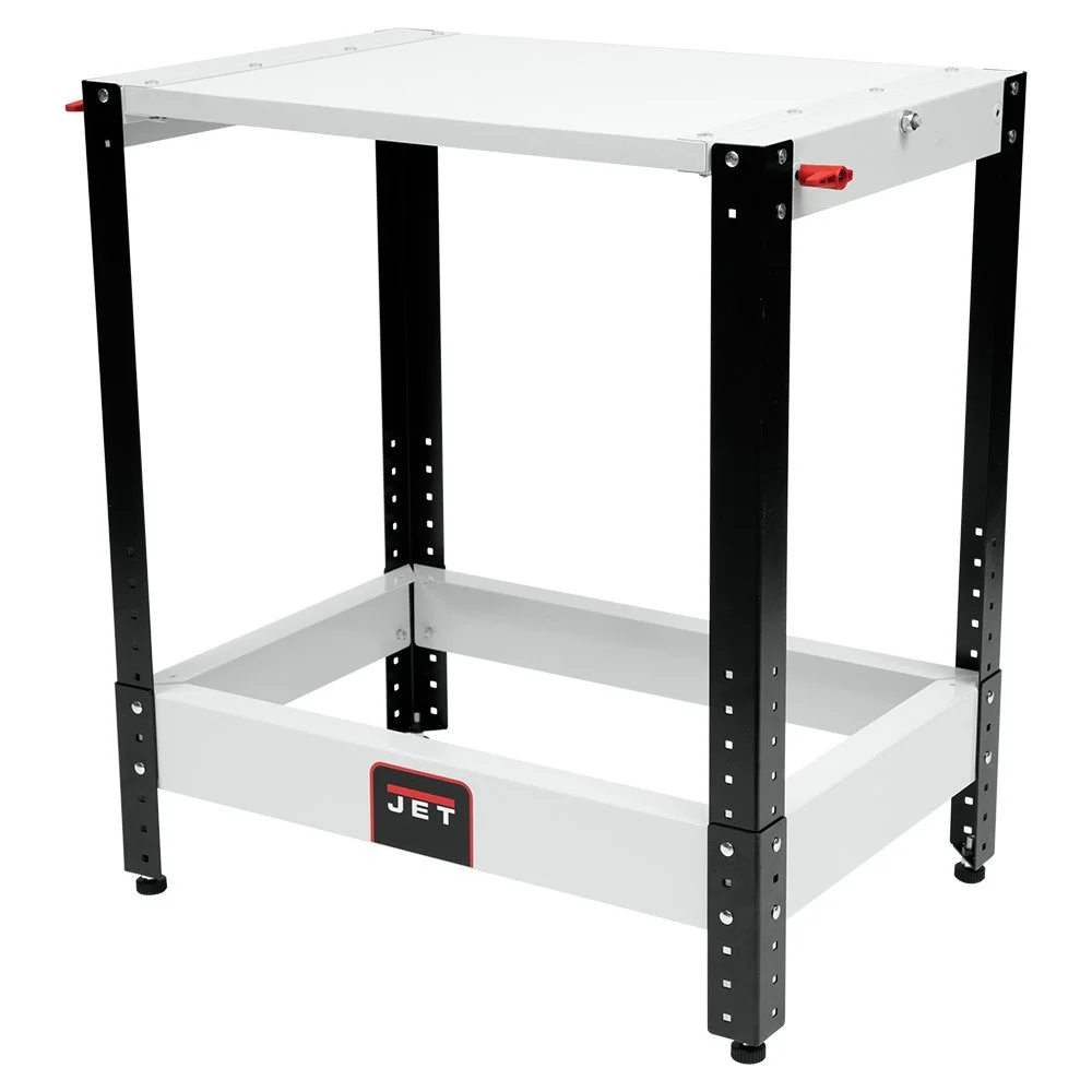JET flip top machine stand JT9-728200 with steel frame and adjustable height