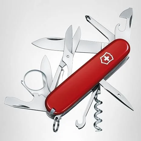 Victorinox Explorer 16 function Swiss Army Knife in red 33% off on Amazon