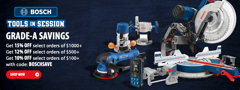 Bosch Power Tools Up To 15% Off Promotional Deal