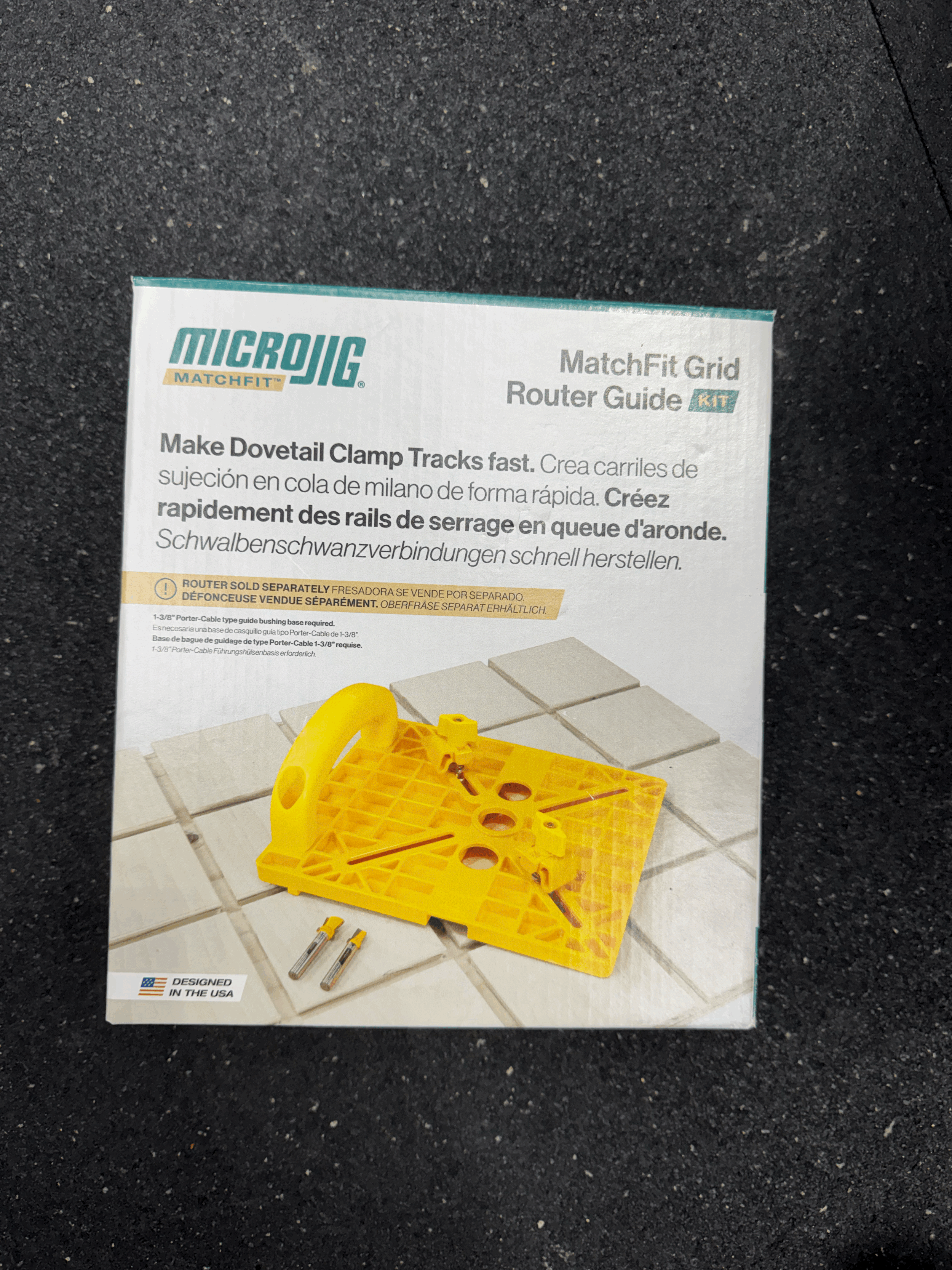 Used Microjig MATCHFIT Grid Router Guide