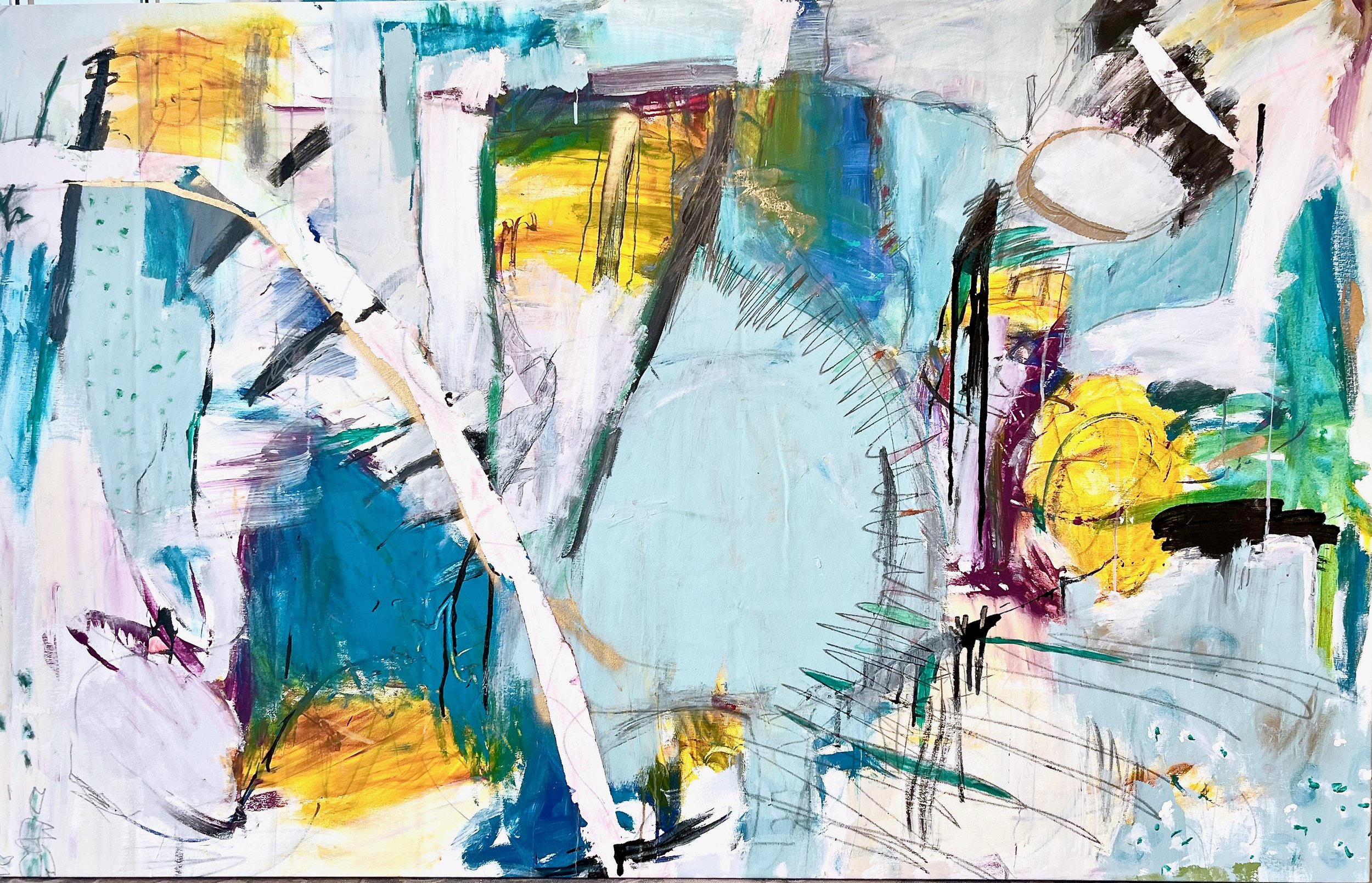 Sphere 66" x 42"