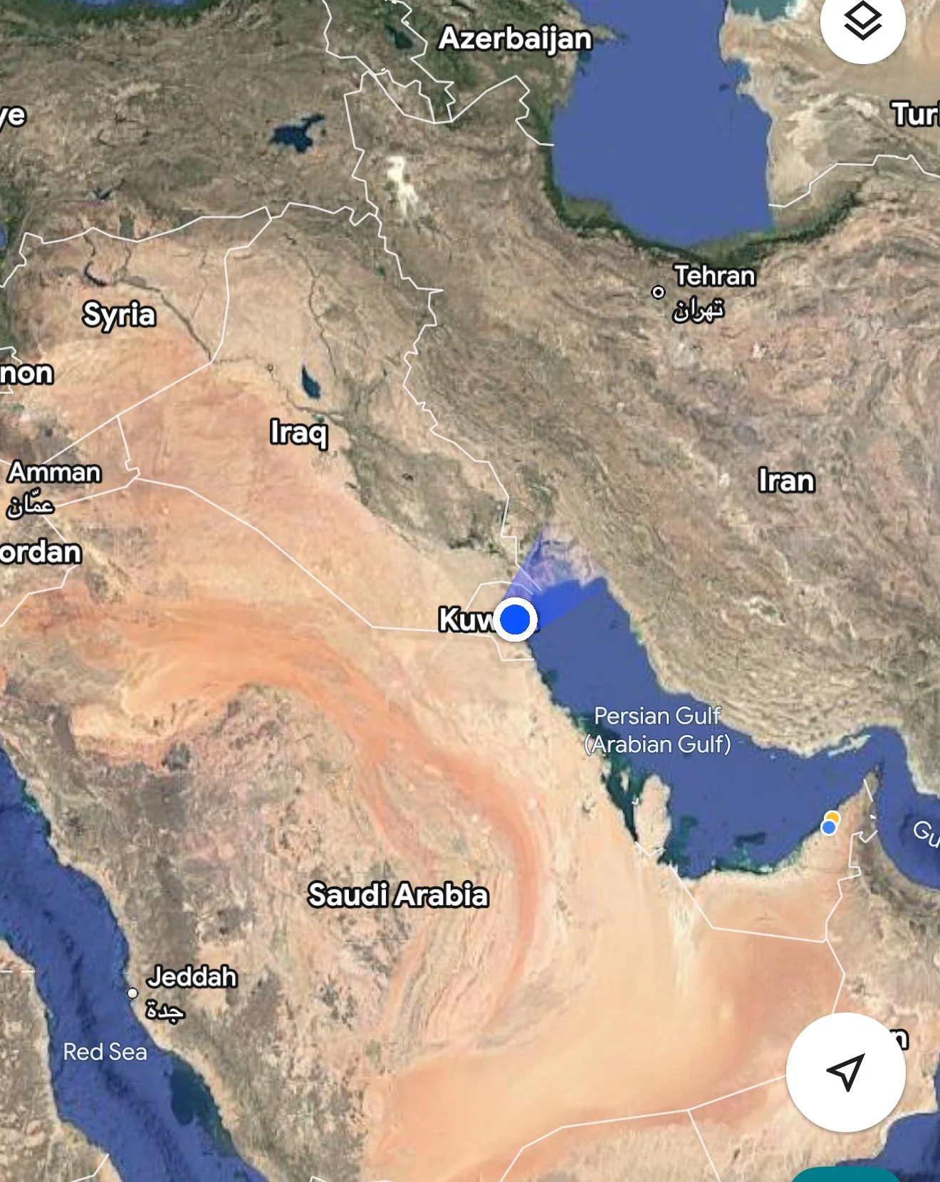 Heading to the Middle-East