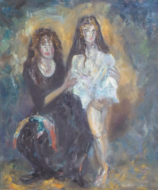 The Doll: Oil on canvas, 190cmx150cm, 2006 © YouYe Chu