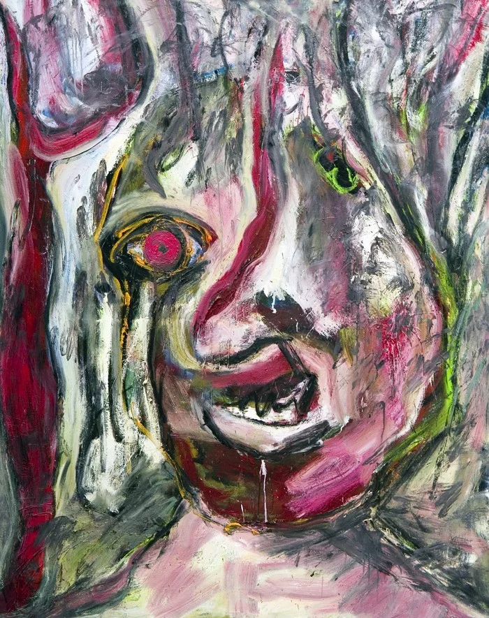 Who Am I? Oil on Canvas, 150 cm x120 cm, 2006 © YouYe Chu