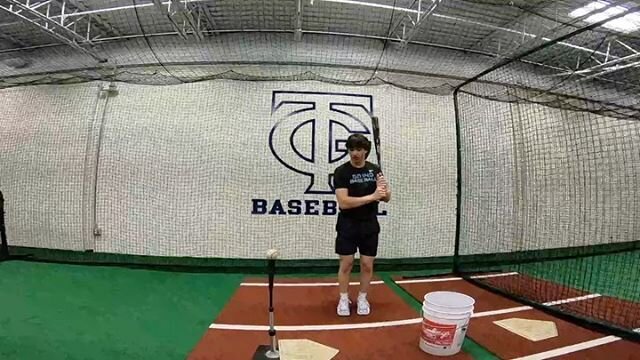 Day 2 Hitting Drills!

Drill 1: Separation Drill

Purpose: Creating separation between your upper and lower half. Hitters need to control their bodyweight as the lower half moves forward while the upper half loads back. The key to this drill is maint