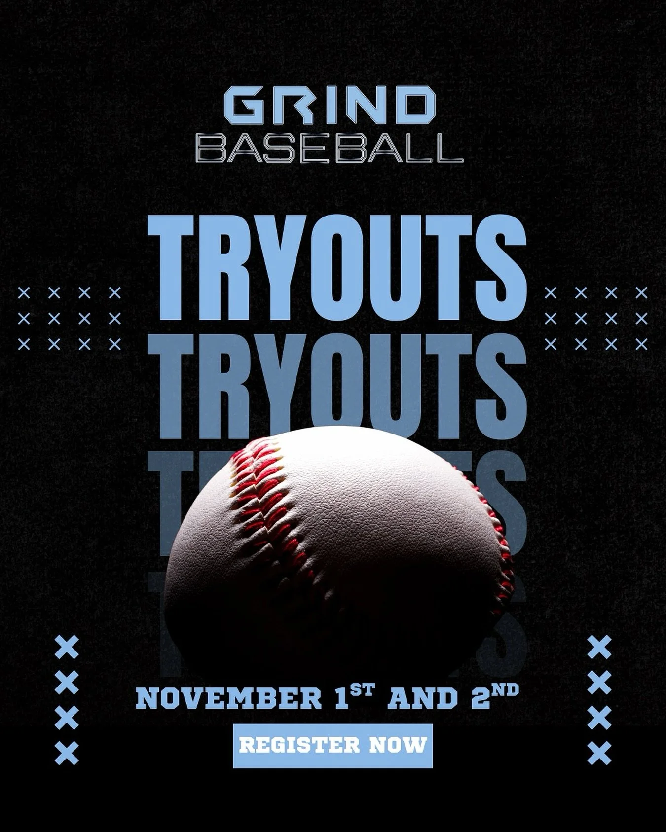 Did you register yet? 

2026 Team Tryouts are HERE! 

📅 Saturday, November 1
10AM&ndash;12PM &mdash; Ages 8U&ndash;12U
12:15&ndash;2:15PM &mdash; Ages 13U&ndash;14U
2:30&ndash;4:30PM &mdash; Ages 15U&ndash;18U

📅 Sunday, November 2
10AM&ndash;12PM 