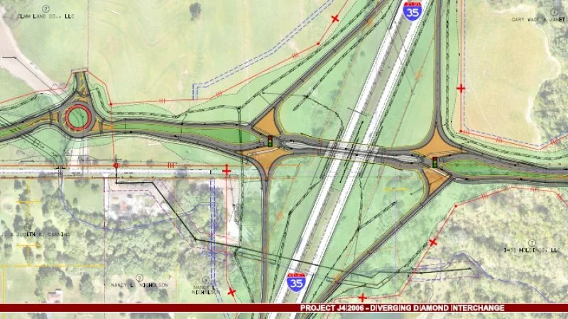 MoDOT Crews Identify I-35 Traffic Changes
