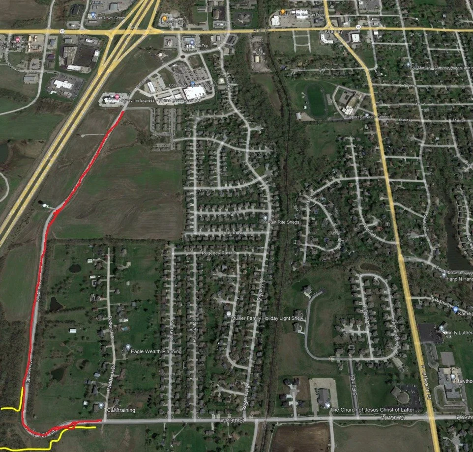 Crews closing intersection of Watson Drive and 19th Street