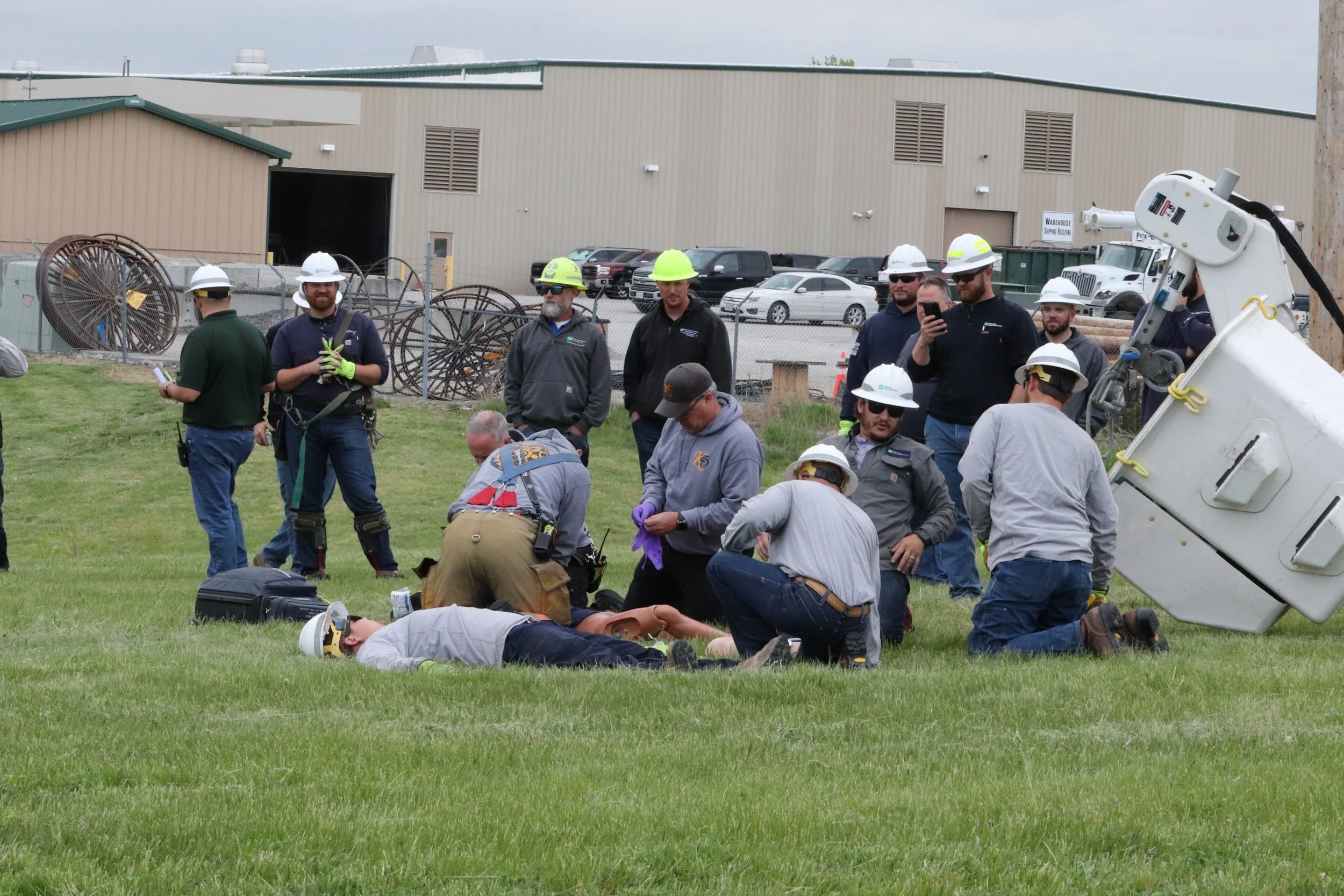 PCEC Conducts Multi-agency Mayday Drill