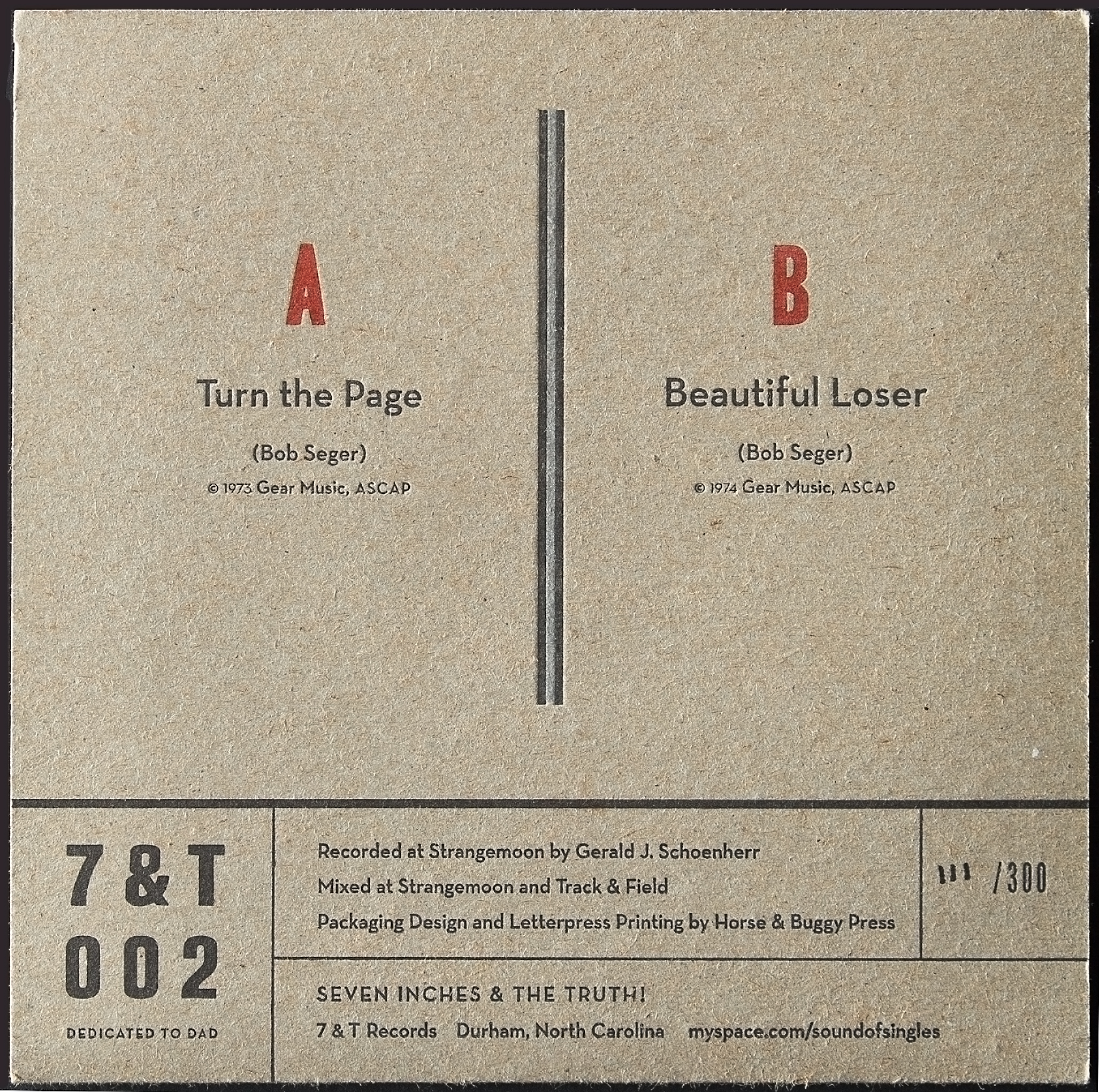 7 inch back cover.