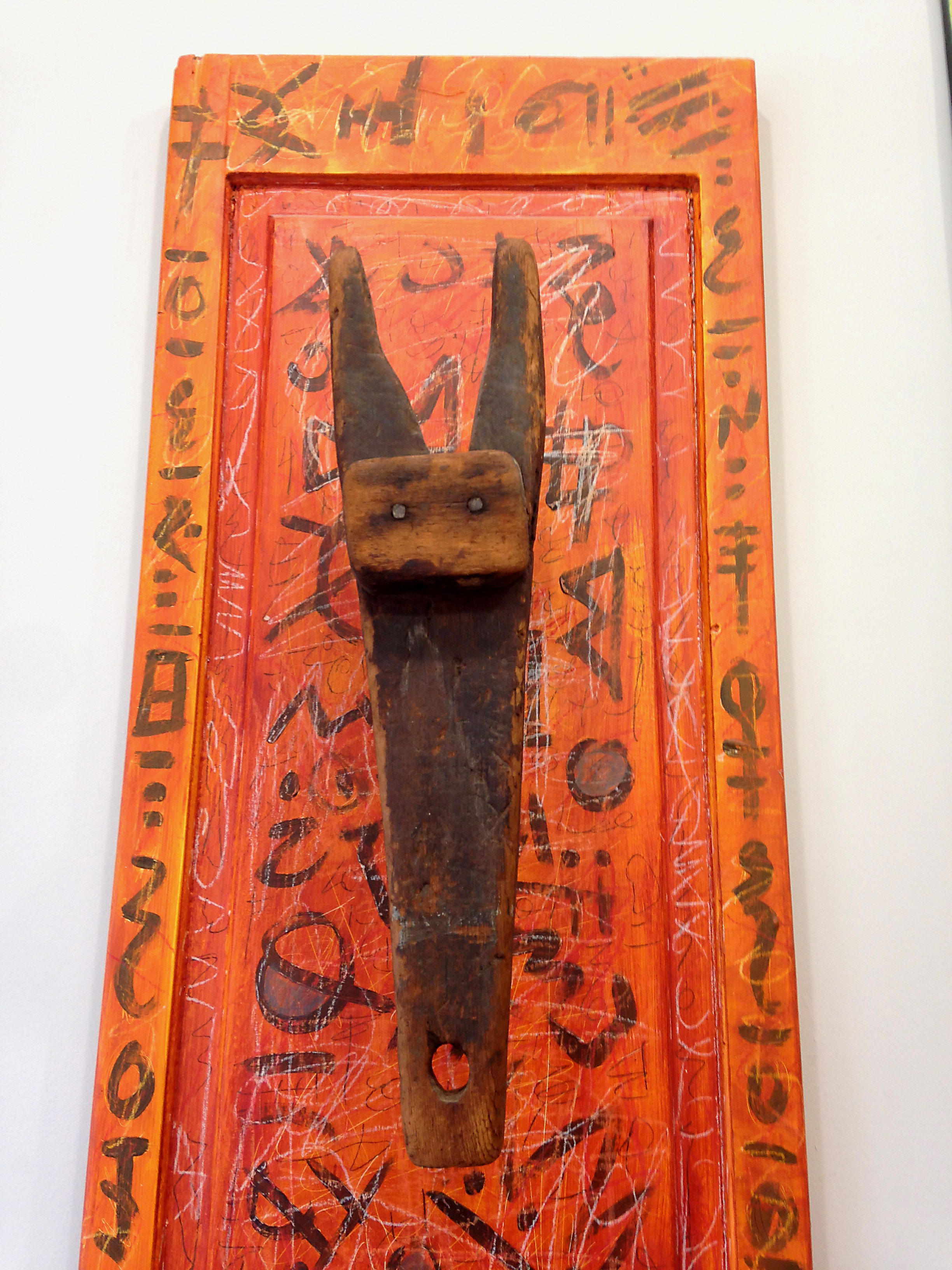 Lisa Creed. A longtime Durhamite, Lisa Creed makes paintings, assemblage/sculptures, and has energetic works on paper from her Work a Day series.