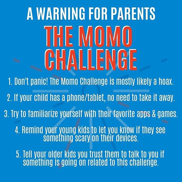 Have you heard about this?? Very scary! #Repost @childrenmendinghearts
・・・
A WARNING FOR PARENTS: Right now there&rsquo;s a lot of scary headlines about a cyberbullying &ldquo;challenge&rdquo; that&rsquo;s telling children to hurt themselves, along w