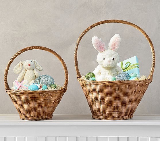 How are the  Easter baskets coming along?? Buying premade or making the basket this year 🧺 ?? I love to create ones using Pinterest for ideas 💡 #nonprofitorganization #easter #easterdecor #easterbaskets #volunteer #charity #charitywork #causesforki