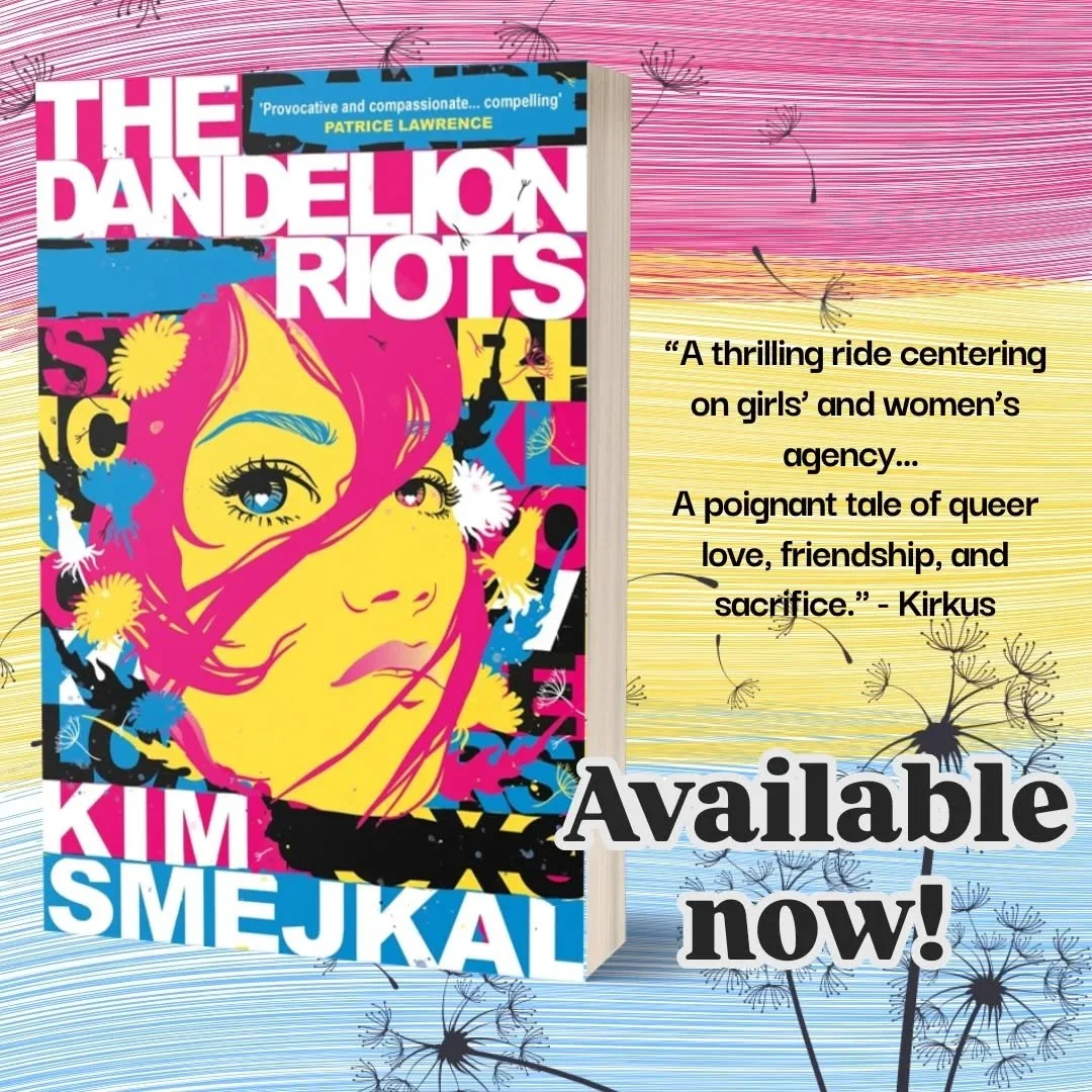 🎉 Happy book birthday to The Dandelion Riots! 

✨️ This book may be tiny, but she is fierce. Full of curses, witches, furious girls, and fighting back against tyranny even when everything seems hopeless. ✨️

I'm thrilled to finally share these amazi