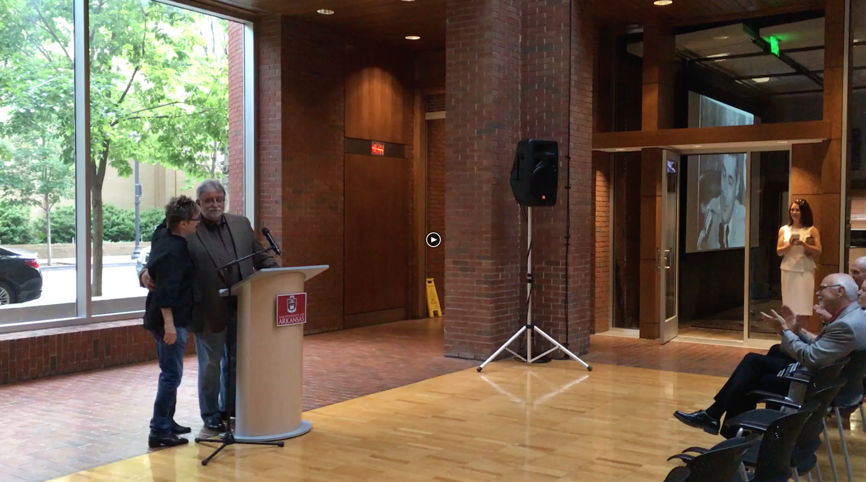 Pryor Center artwork dedication