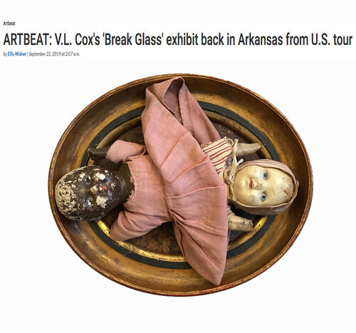 ARTBEAT: V.L. Cox's 'Break Glass' exhibit back in Arkansas from U.S. tour - Northwest Arkansas Democrat Gazette 2019
