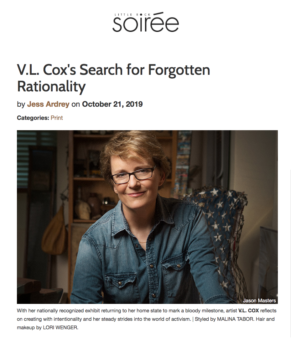 V.L. Cox's Search for Forgotten Rationality - SOIREE MAGAZINE 2019