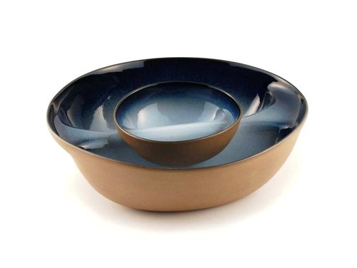 Divided Vegetable Bowl — peter pots pottery