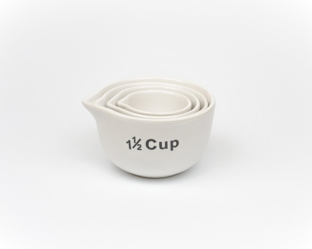 Modern Nesting Measuring Bowls — peter pots pottery