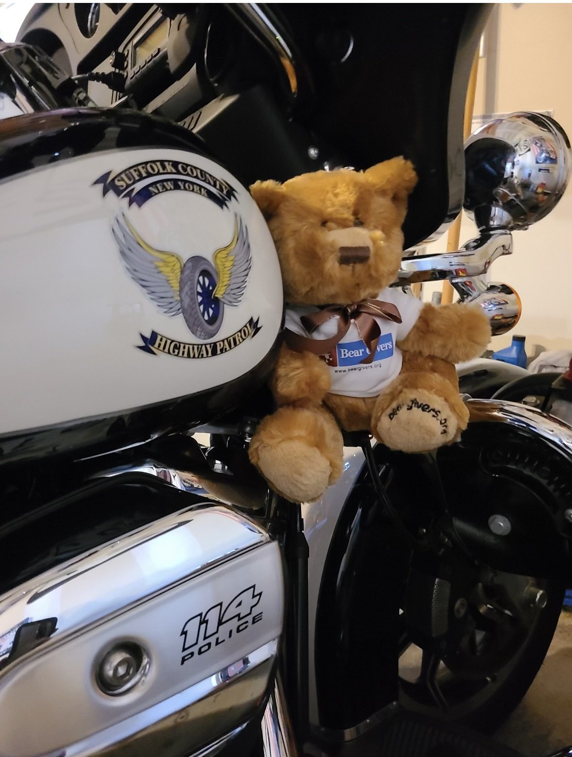 Suffolk County Police Department Teddy Donation