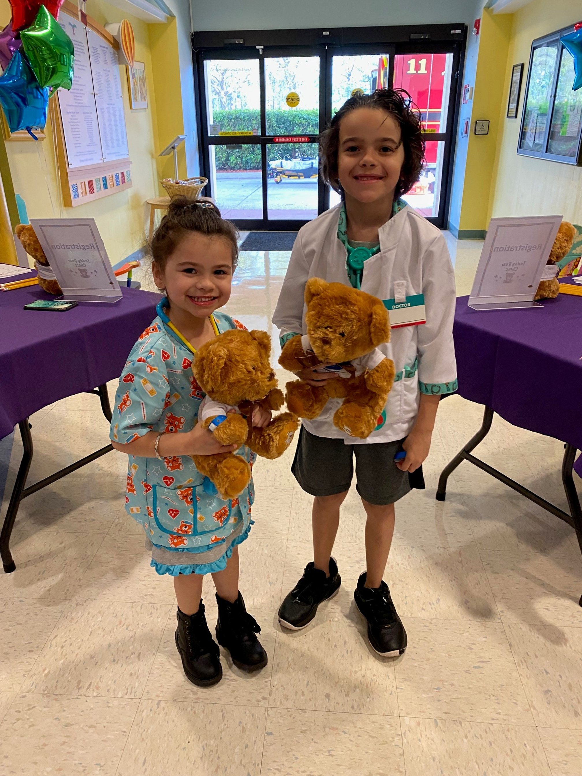 Teddy Bear Clinic at the Children's Center in Titusville, FL