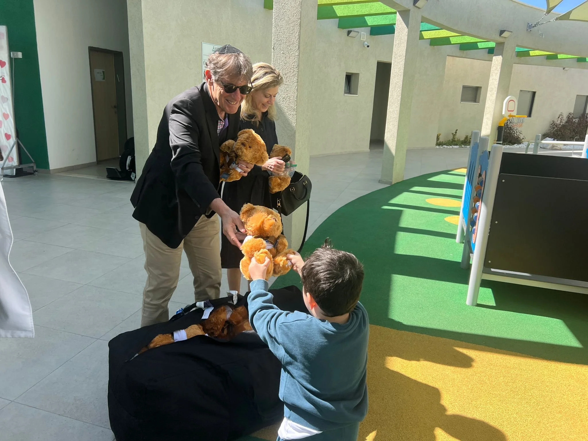 Joe &amp; Michele visit Adi Negev-Nahalat Eran