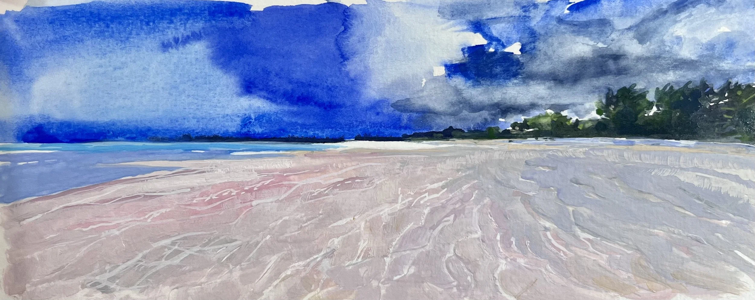 Low Tide in Eleuthera, The Bahamas