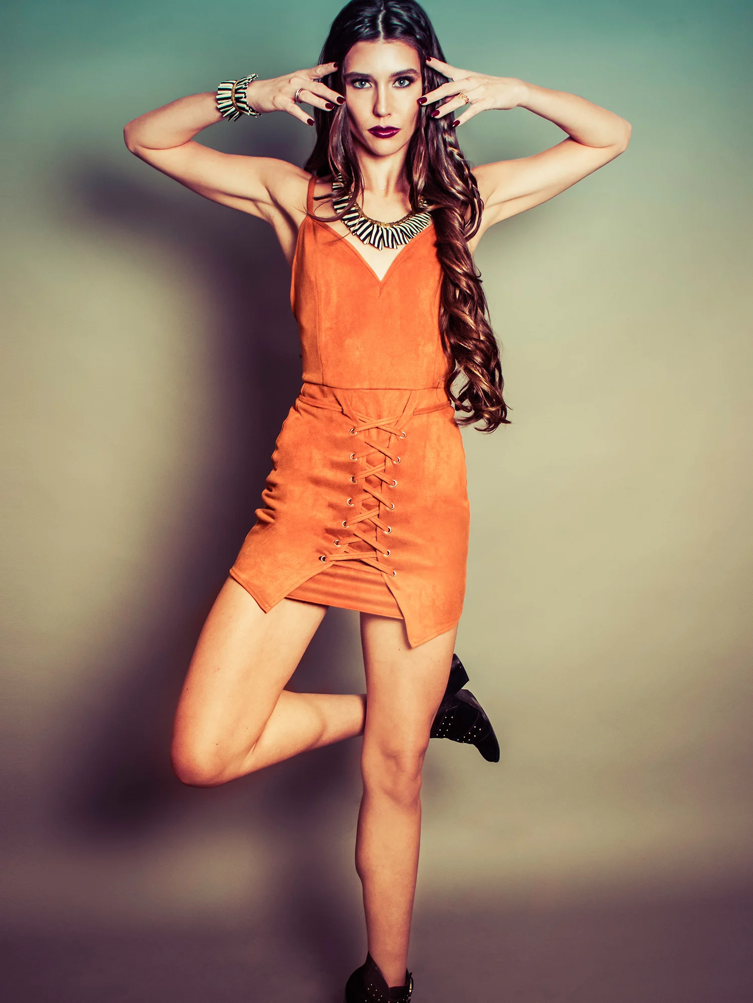 amora_beauty_studio_fashion_female_model_indie_orange_dress_miami.jpg