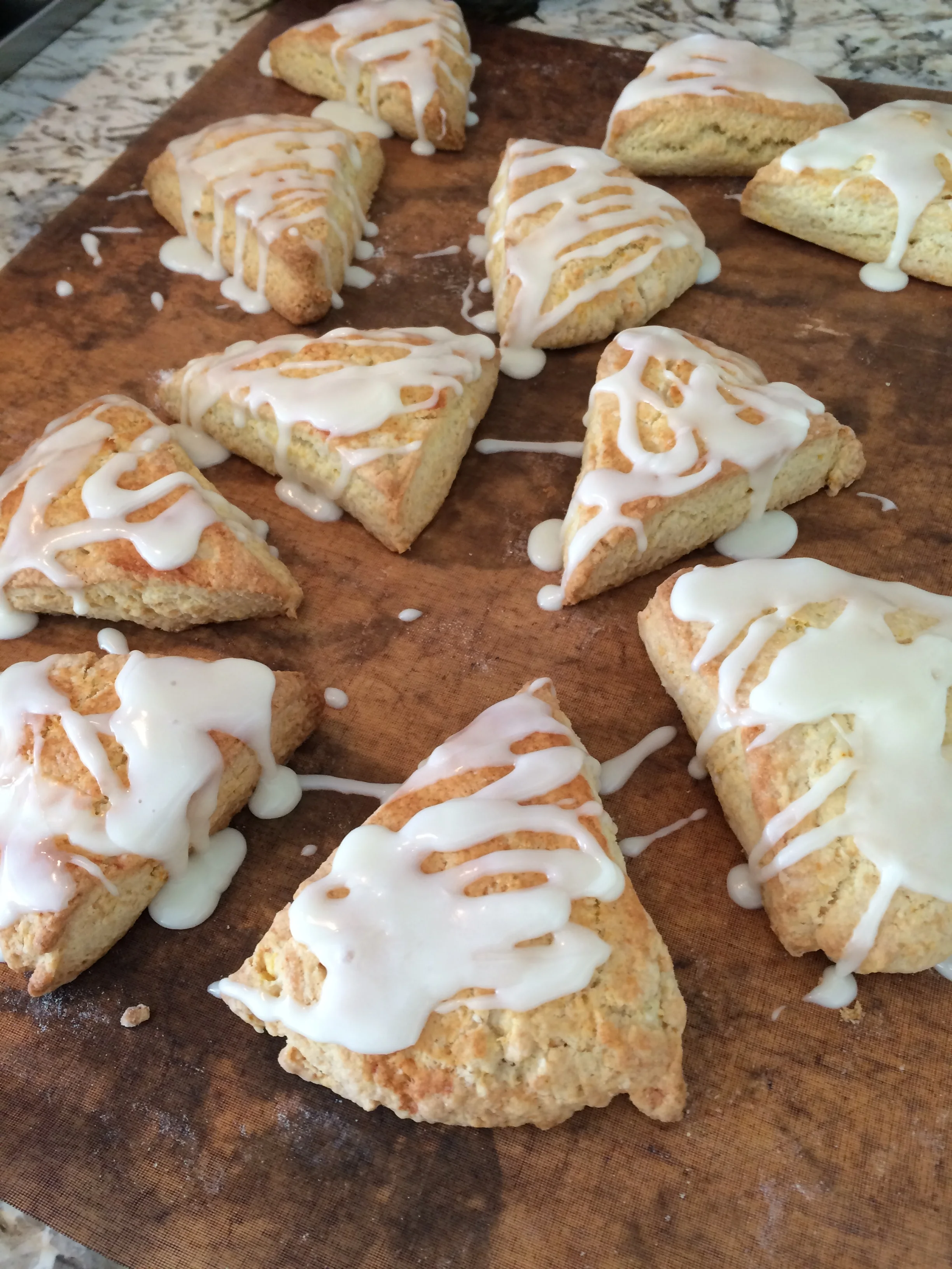 Orange Scones (Panera Copycat recipe)