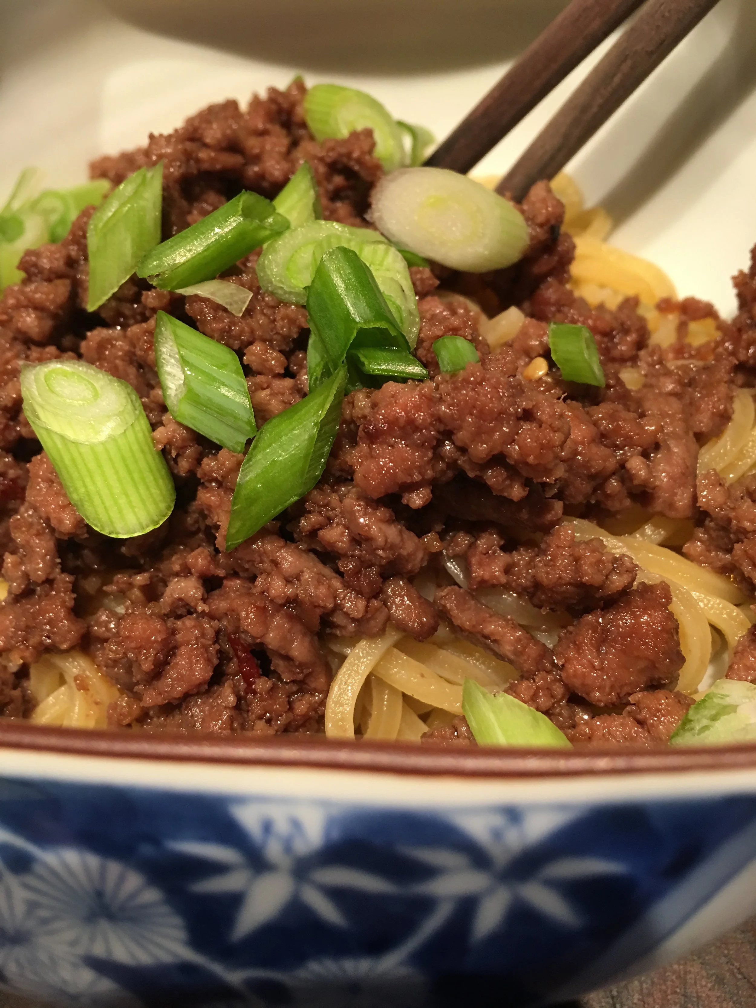 Quick Korean Beef and Noodles