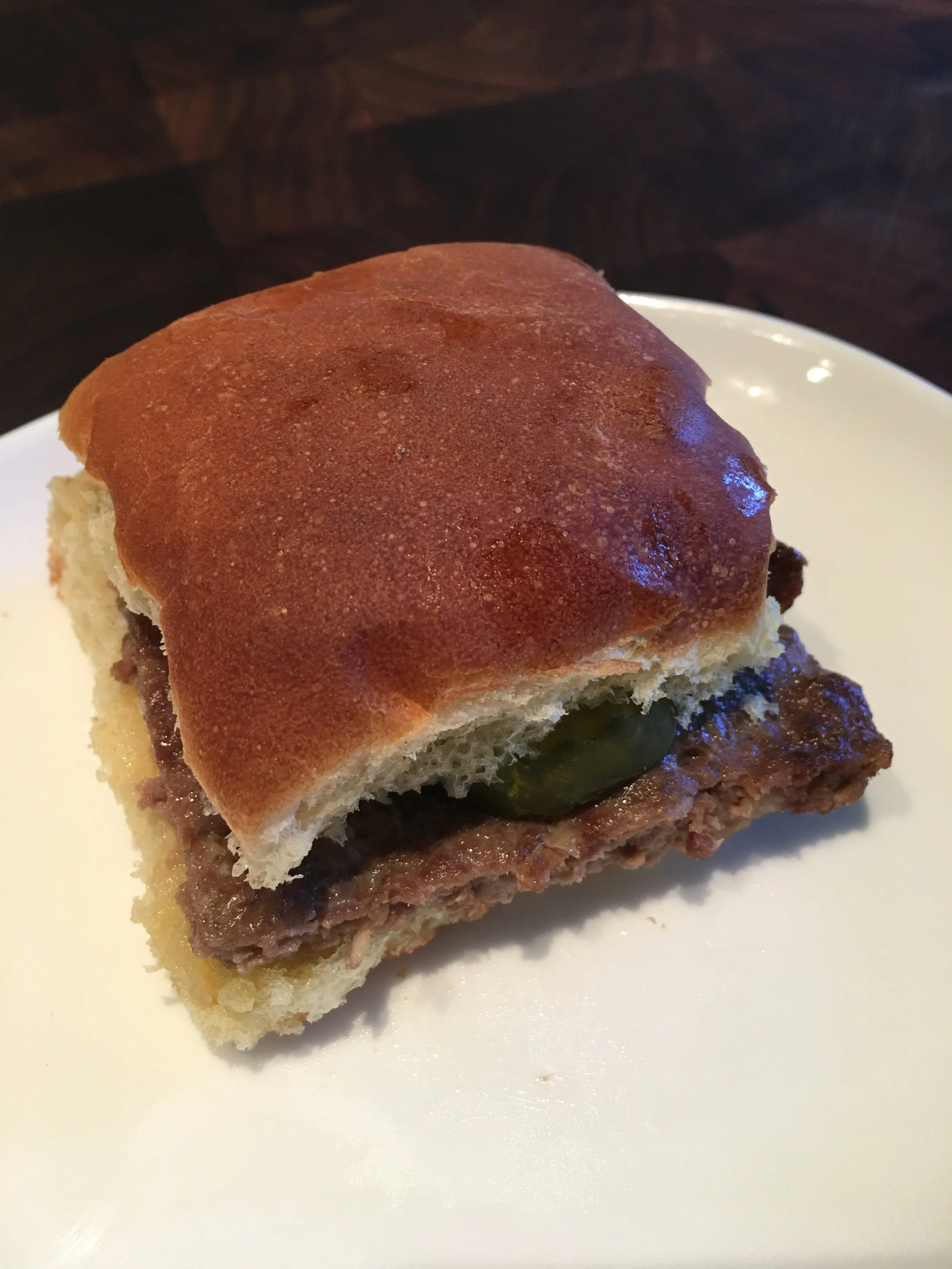 Homemade White Castle Burgers