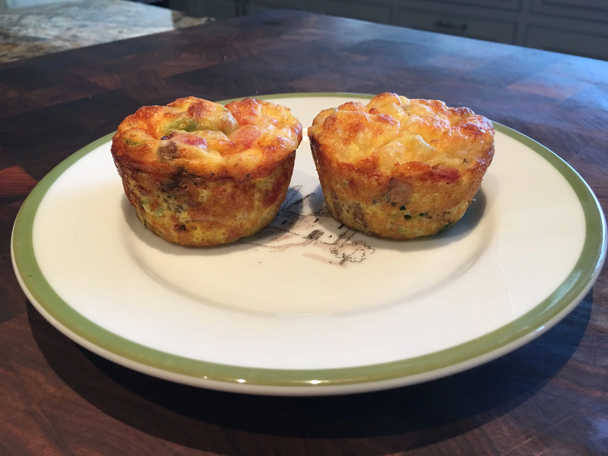 Ham and Cheese Egg Cups