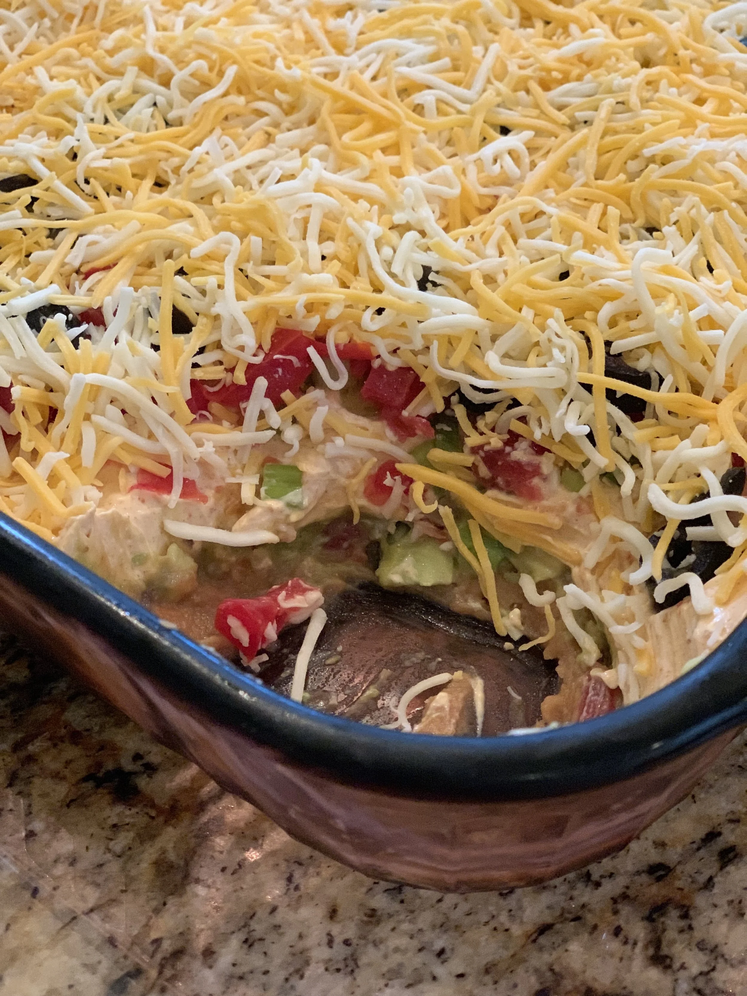 Seven Layer Taco Dip