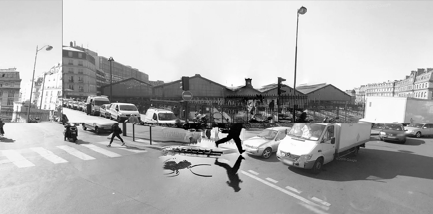 Street Scene at Ploch Art Gallery