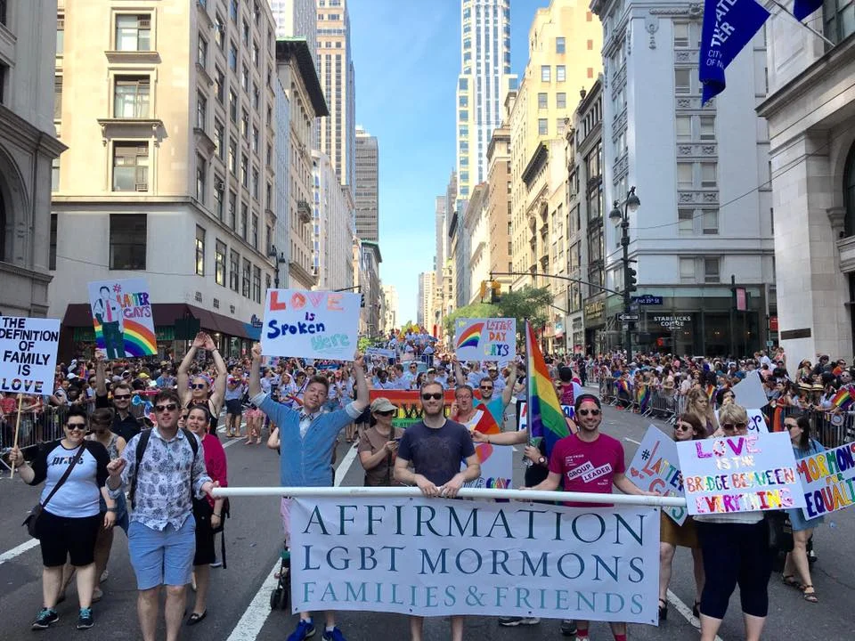 Dancing in the Pride Parade