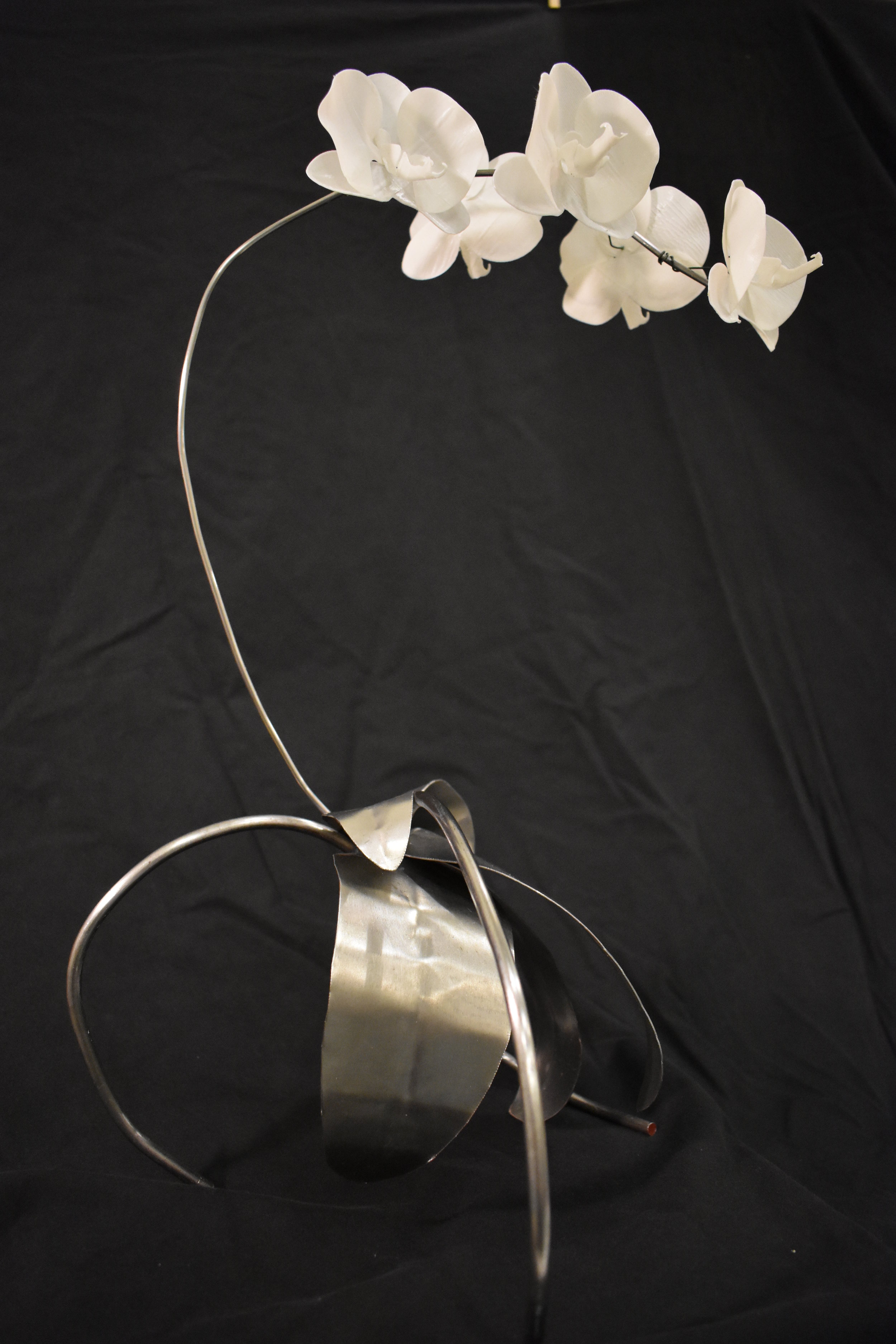 Steel & 3D print Orchid (#3)