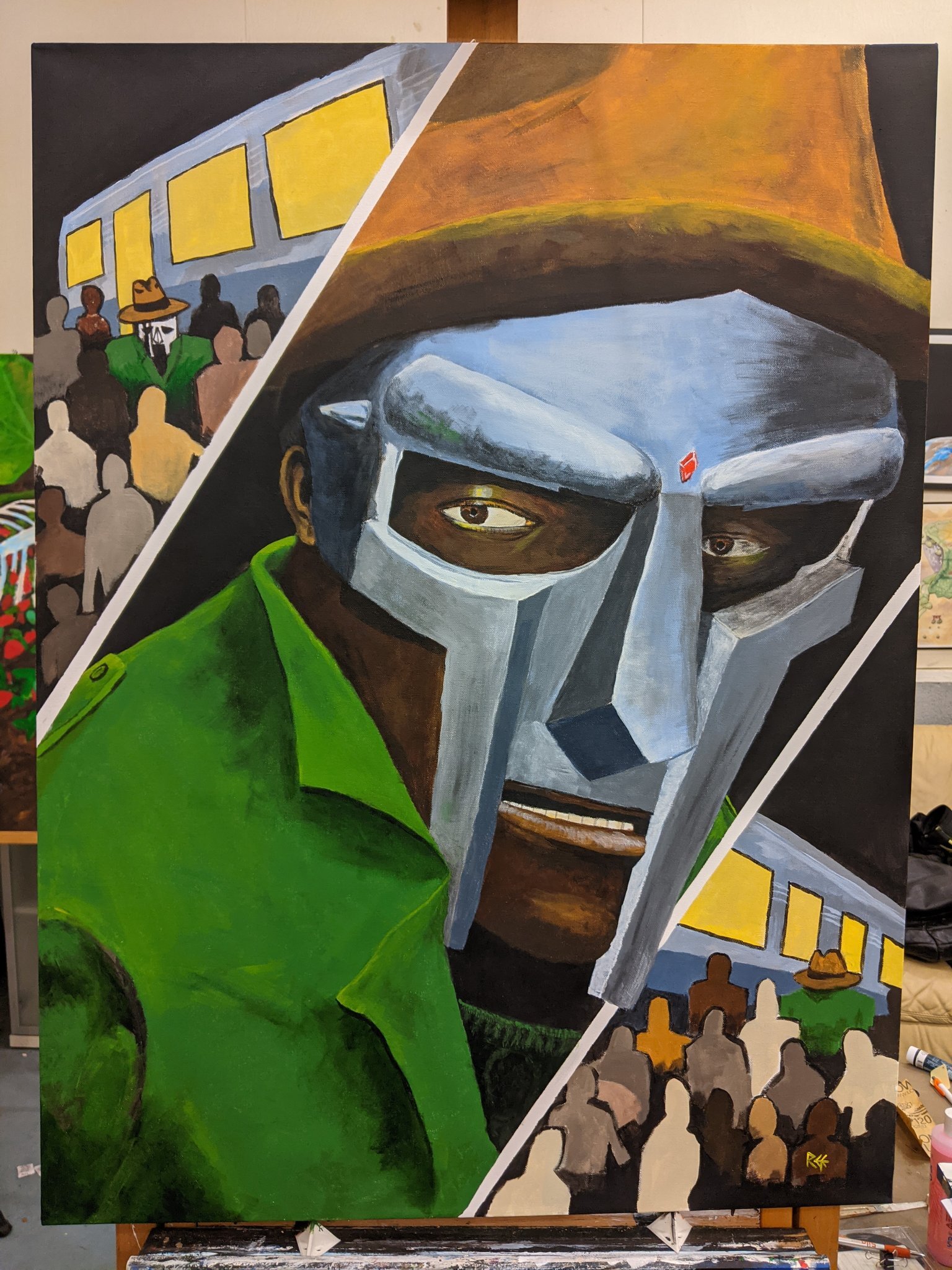 MF DOOM portrait