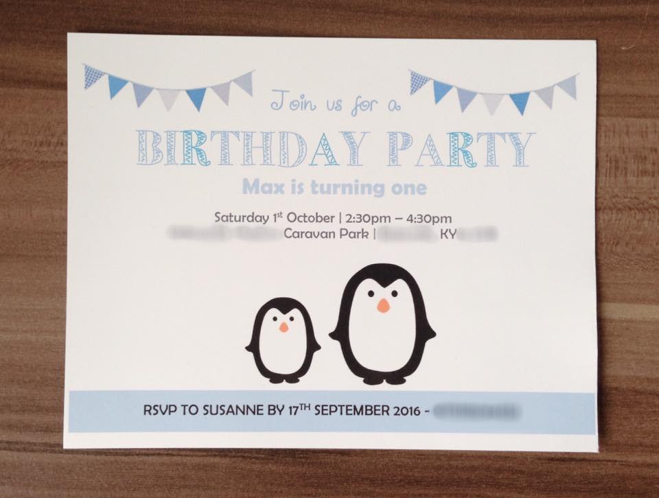 PENGUIN BASH INVITES