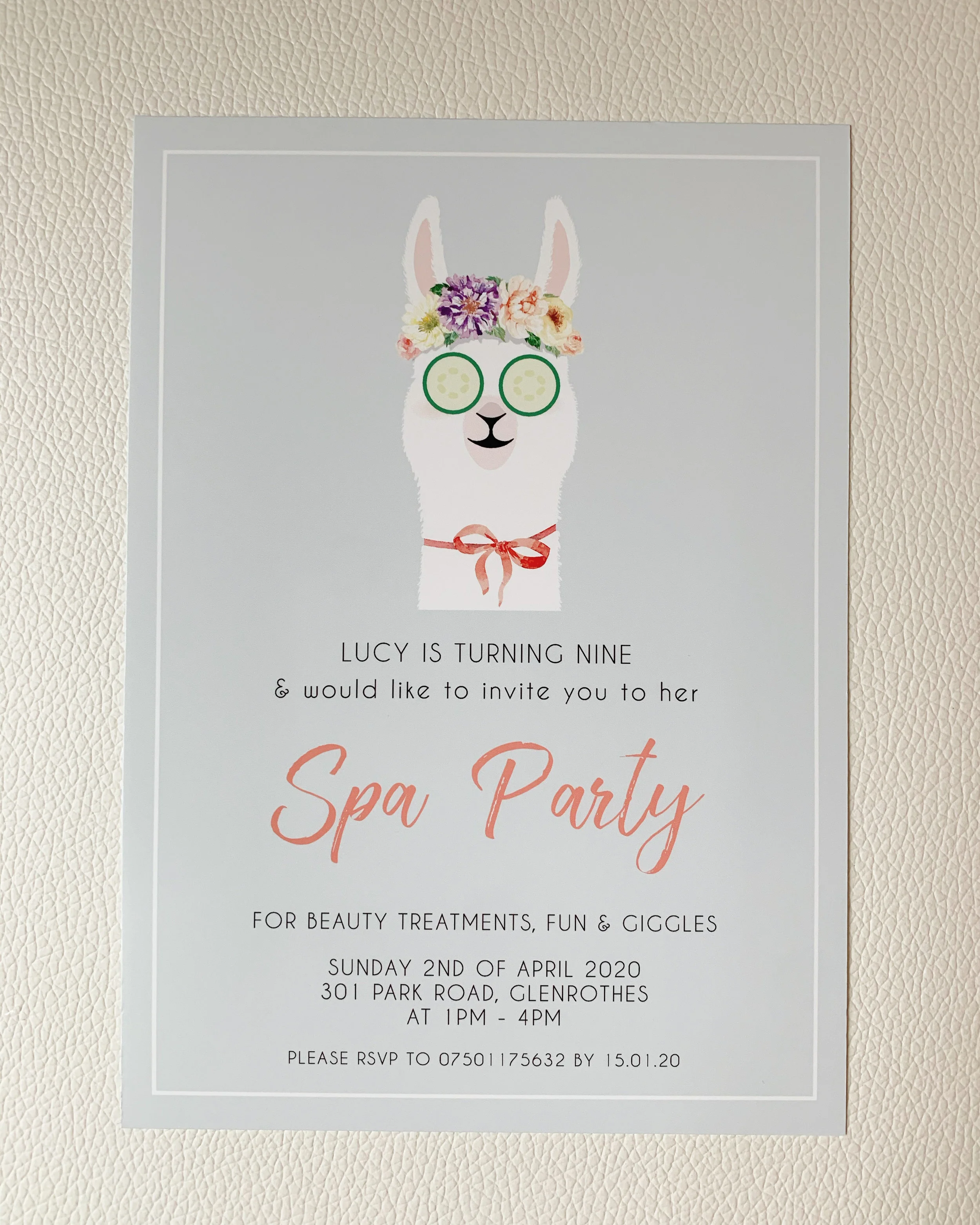 SPA LAMA INVITES