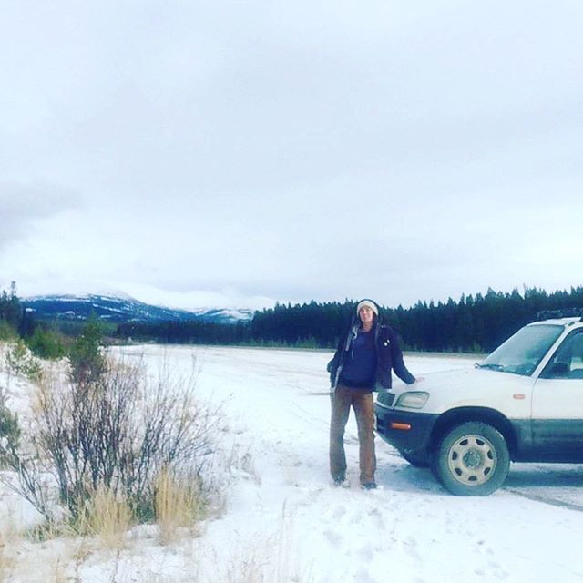 #tbt from two years ago during the time I decided to drive my car from the center of Alaska, back down to California by myself along the Alcan Highway to play music once again and follow my heart. I&rsquo;m so happy I survived that journey, and am ev