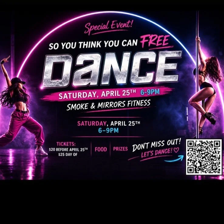 Last chance for $20 tickets to the So You Think You Can Free Dance event. Come eat , drink, and watch the amazing contestants dance the night away. Link in QR code and in our story.