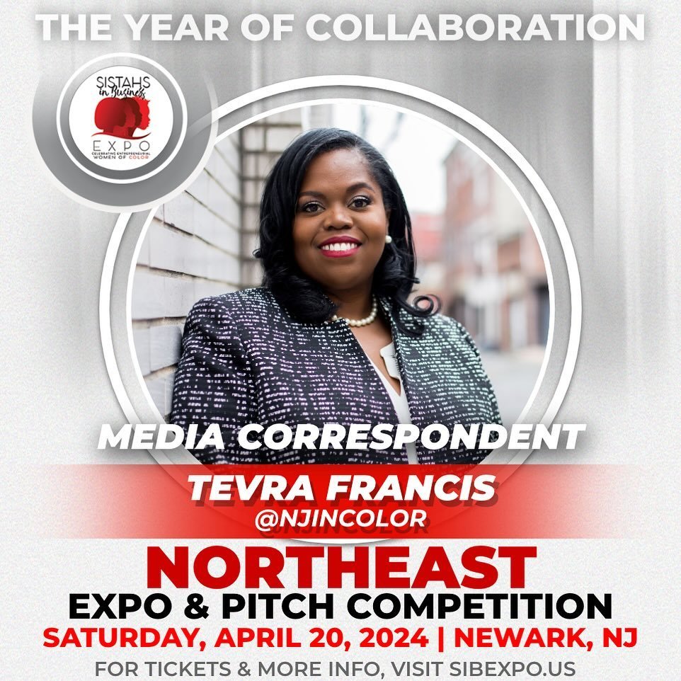 🚨TOMORROW - SATURDAY 4/20🚨 The Sistahs In Business Expo is BACK IN NEWARK‼️ JOIN US - Tickets on sale NOW‼️

Check me out at Sistahs In Business Expo as the official Media Correspondent! Follow @sibexpo on social media, and watch... but trust me, t